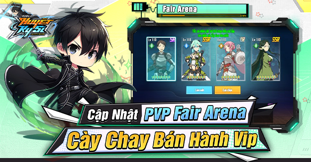 Cập nhật Event PVP Fair arena - Cày Chay Bán Hành VIP 