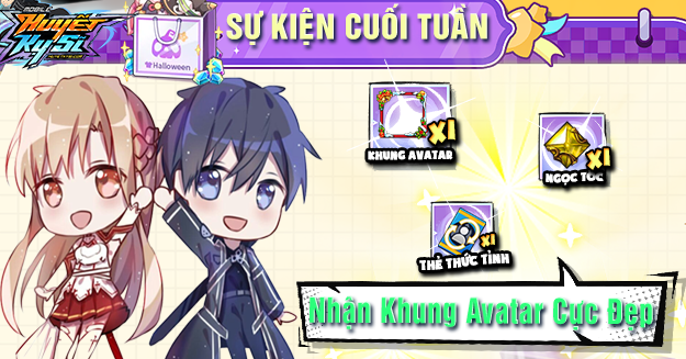 Event outgame Cuối tuần - Nhận Khung Avatar Cực Đẹp