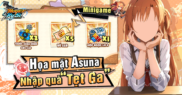 Minigame Họa Mặt Asuna