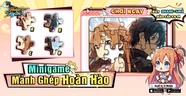 Minigame Mảnh Ghép Hoàn Hảo