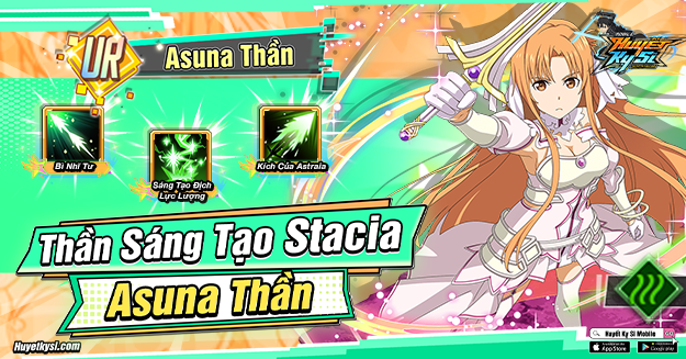 Asuna Thần Sáng Tạo Stacia Trở Lại