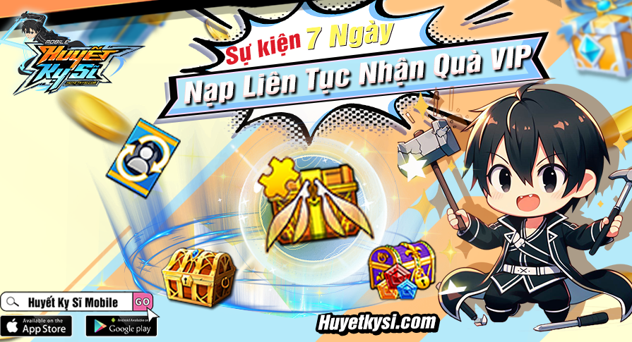 Event outgame 7 Ngày Liên Tiếp - Nhận Rương Trang Bị Cam