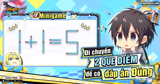 Minigame Di Chuyển 2 Que Diêm