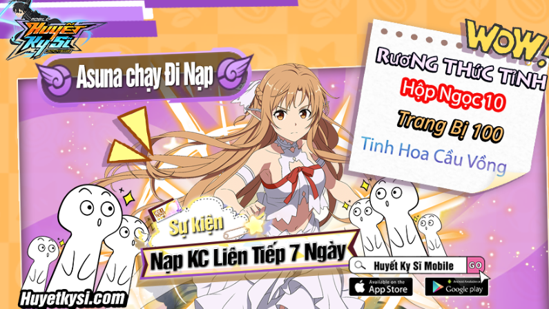 Event 7 Ngày Liên Tiếp - Nhận Trang Bị Cam lv100