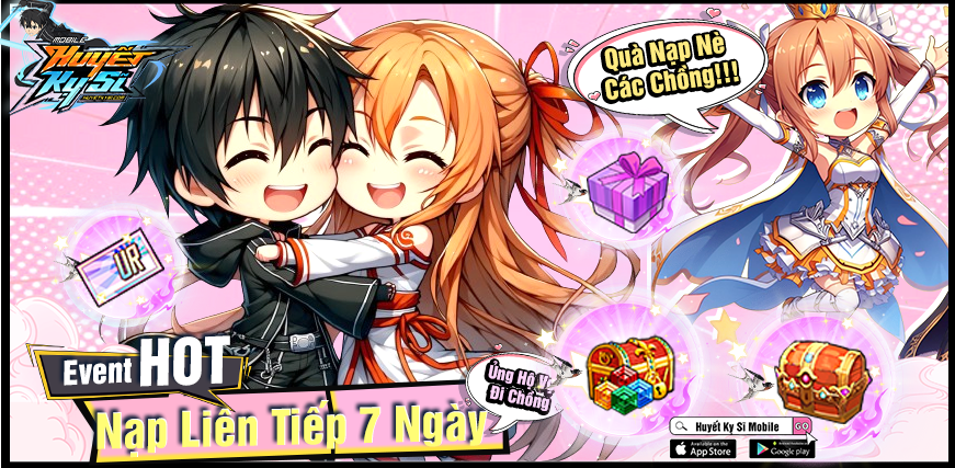 [Event outgame] 7 Ngày Liên Tiếp - Nhận Trang Bị Cam lv100